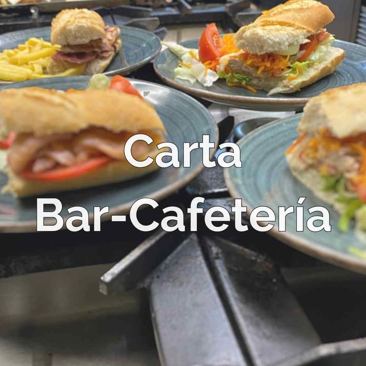 Carta Bar Cafetería