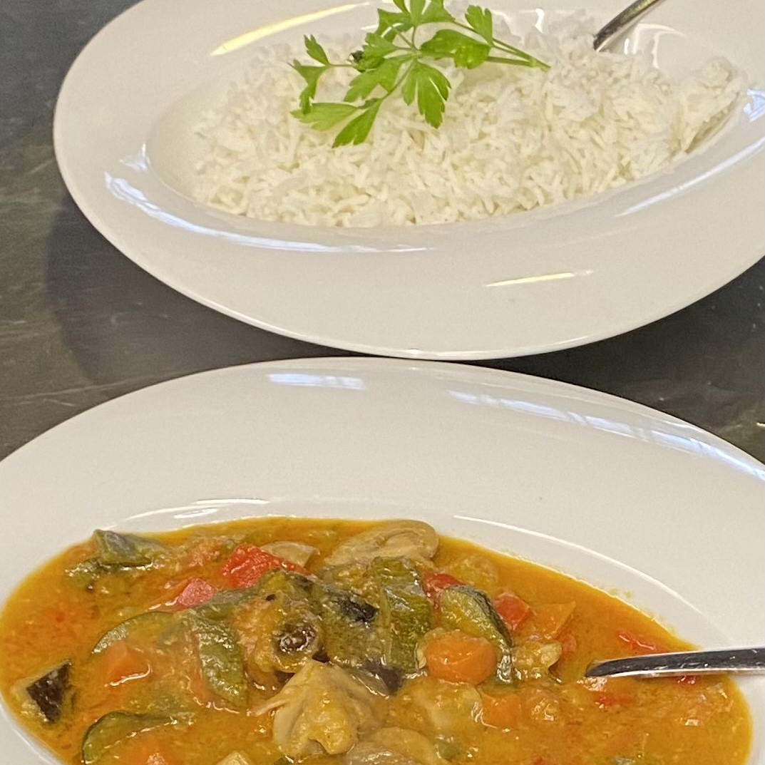 Menú vegetariano